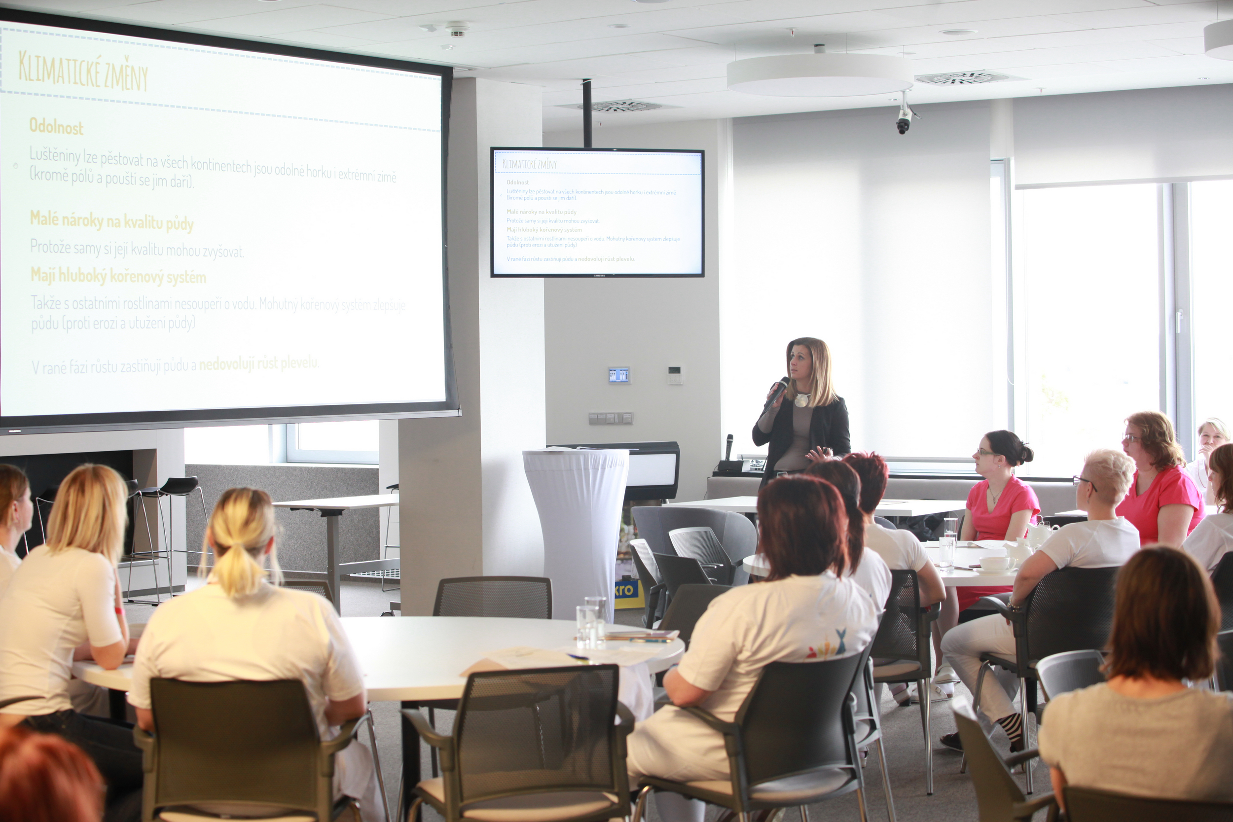 Workshop v Makro akademii - téma luštěniny, 2019